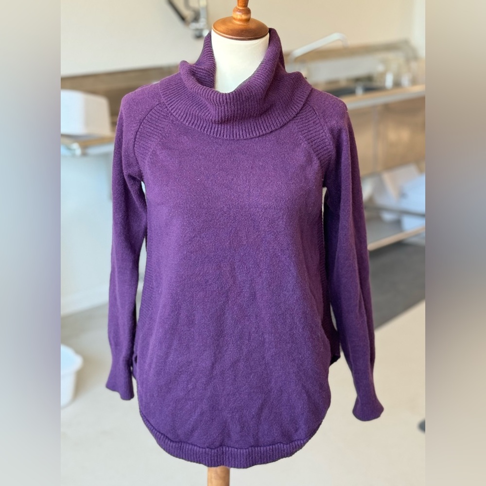 Time and Tru Women’s Purple Sweater